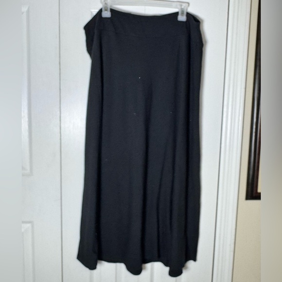 Talbots Black A-Line Maxi Skirt for Work - Picture 2 of 3
